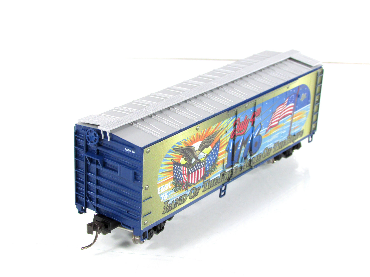 HO Scale *JULY 4th* Land of the Free, Home of the Brave Box Car -Atlas 20007233