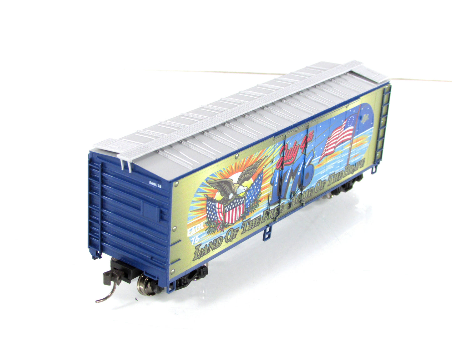 HO Scale *JULY 4th* Land of the Free, Home of the Brave Box Car -Atlas 20007233
