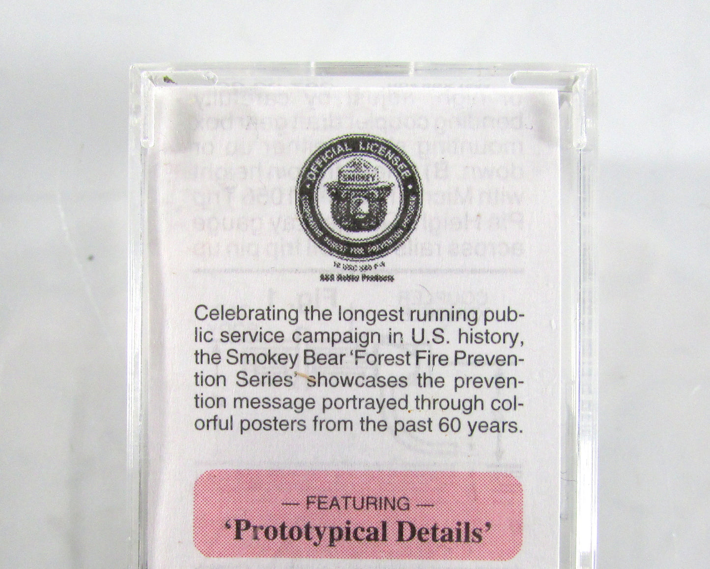 N Scale **SMOKEY BEAR** Forest Fire Prevention Caboose -- Micro Trains 10000260