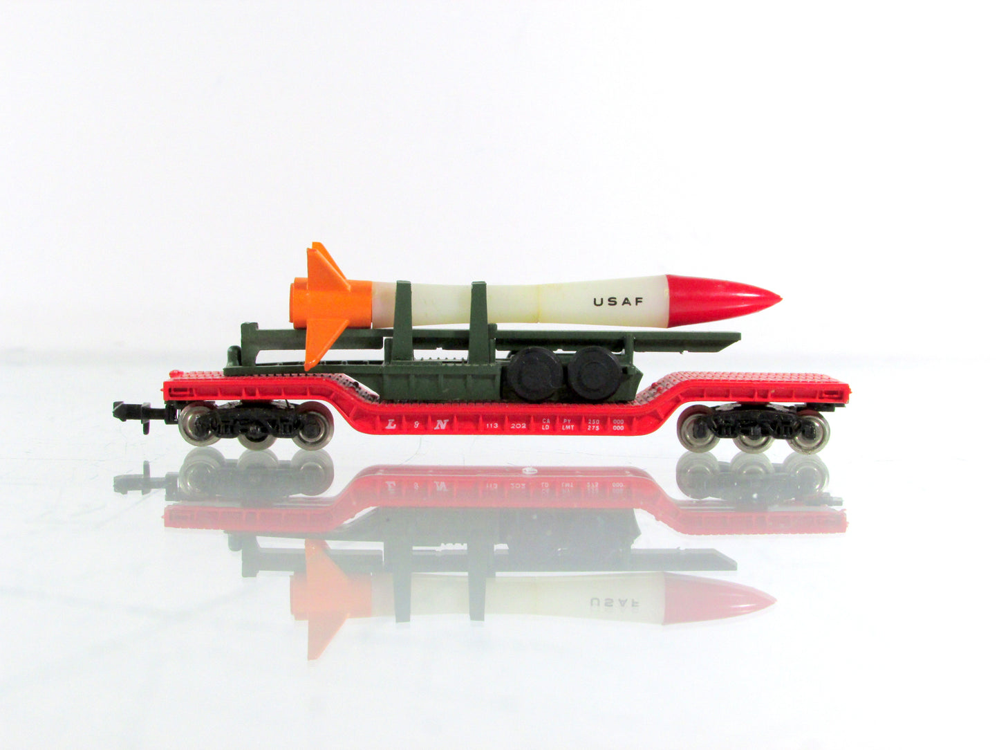 N Scale **US AIR FORCE** Missile Trailer, Heavyweight Flat Car L&N - Bachmann