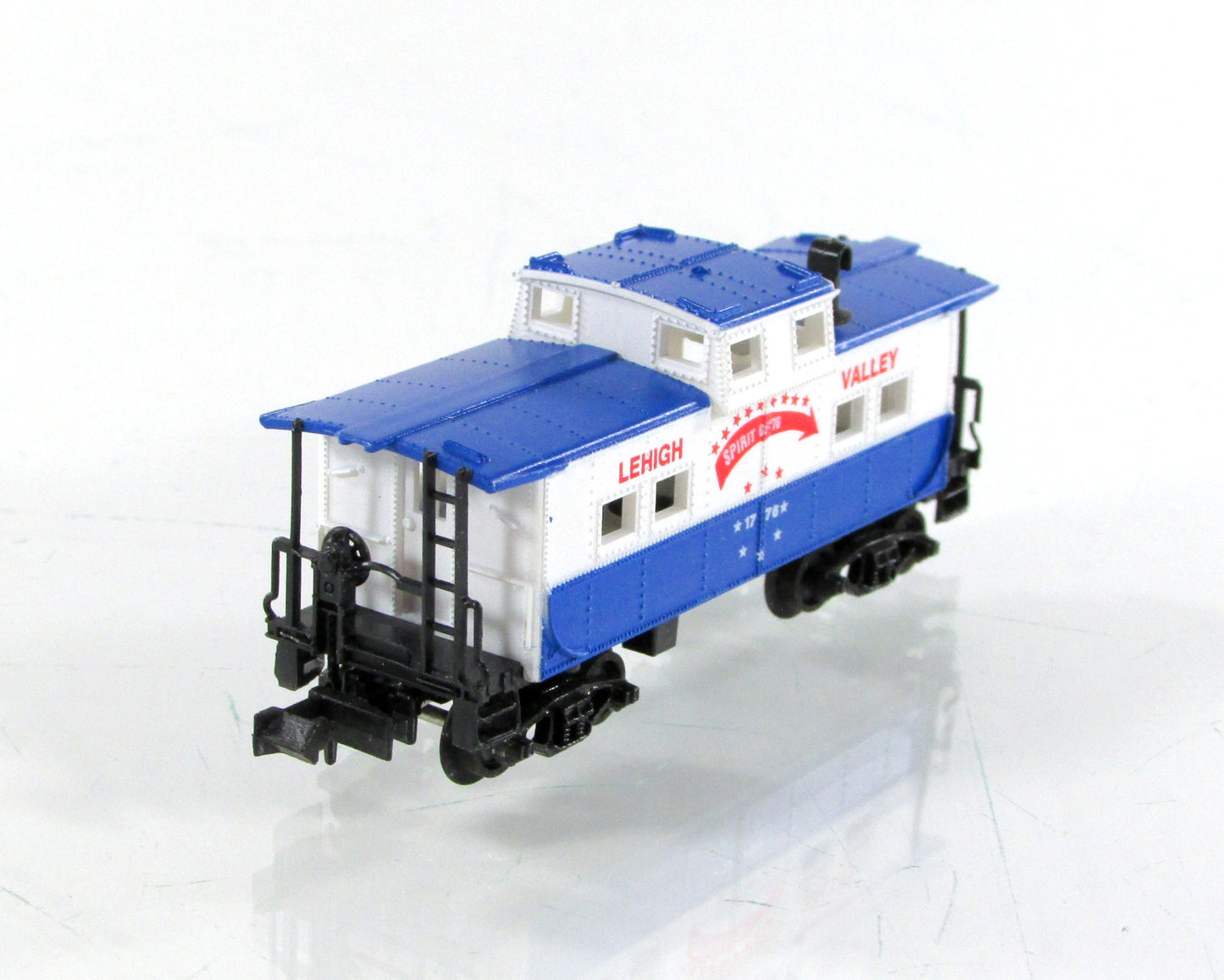 N Scale **LEHIGH VALLEY** Spirit of 76 Caboose - Bev-Bel, Life-Like 24003 *RARE