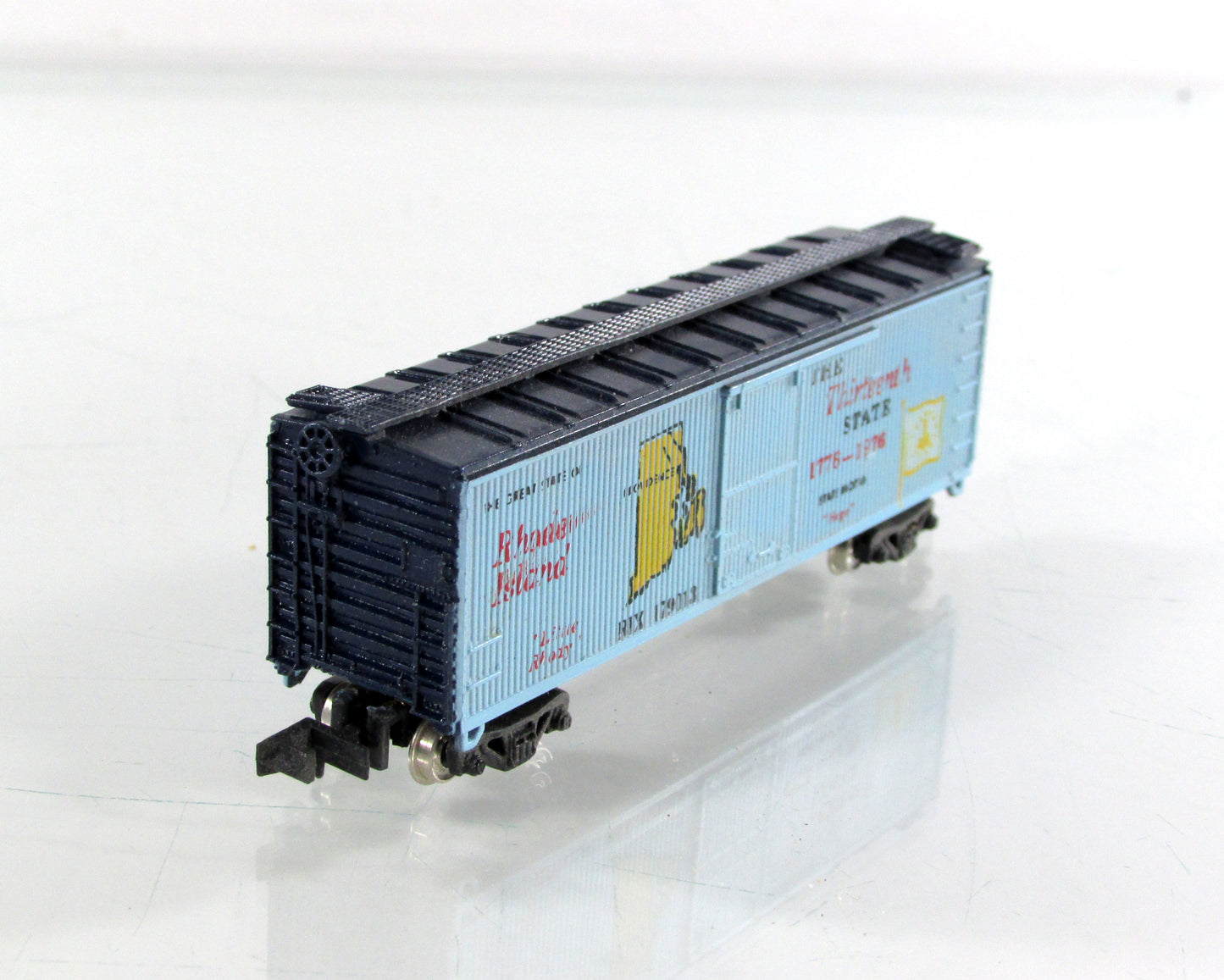 N Scale **RHODE ISLAND** Colony-State Collector Box Car - Con-Cor 1776 N **RARE
