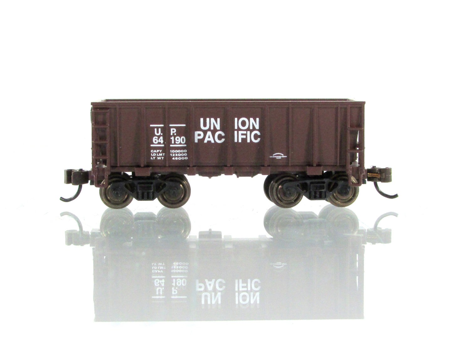 N Scale **UNION PACIFIC** Ore Car, UP 64190 - Bachmann 18651, Knuckle Couplers