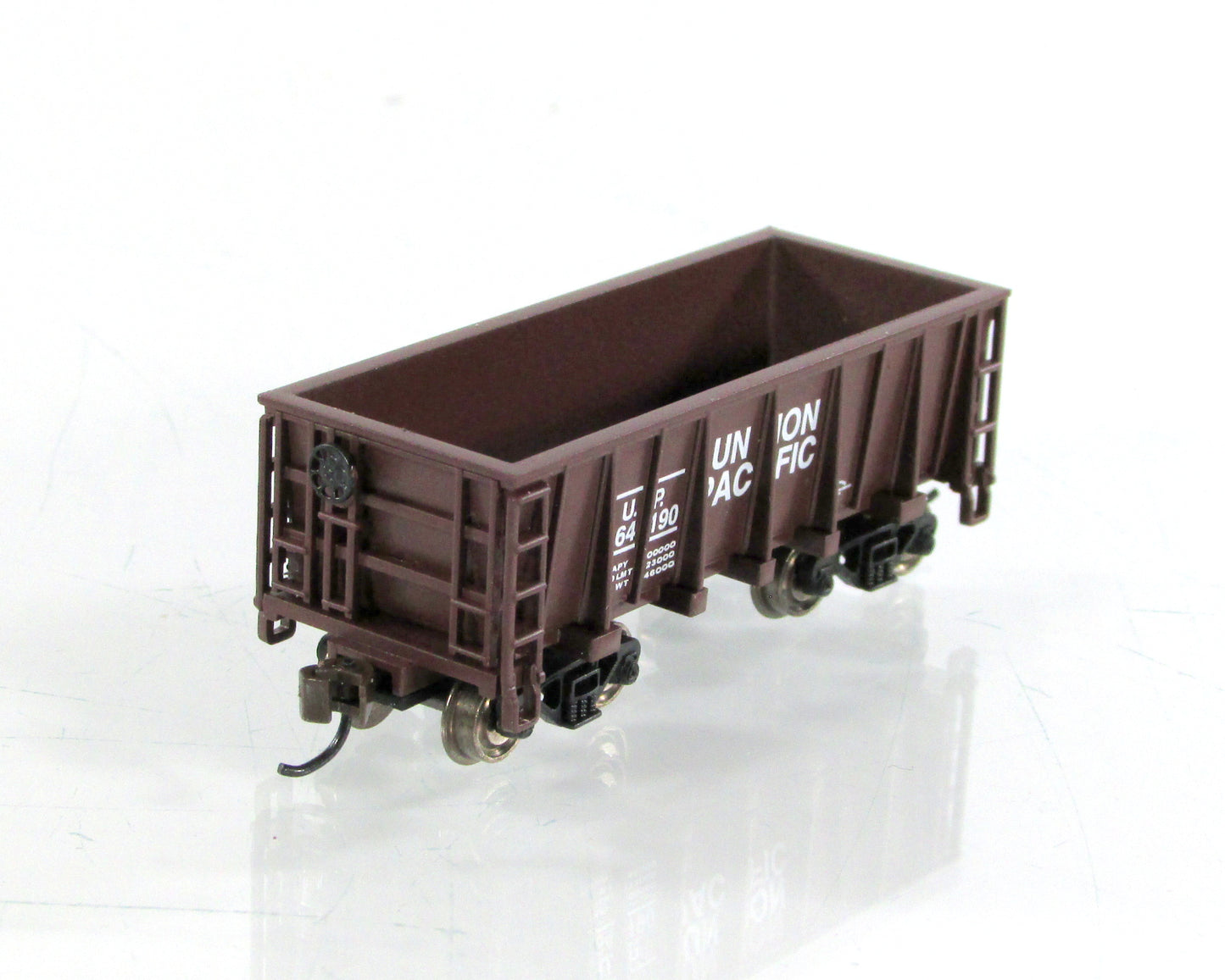 N Scale **UNION PACIFIC** Ore Car, UP 64190 - Bachmann 18651, Knuckle Couplers