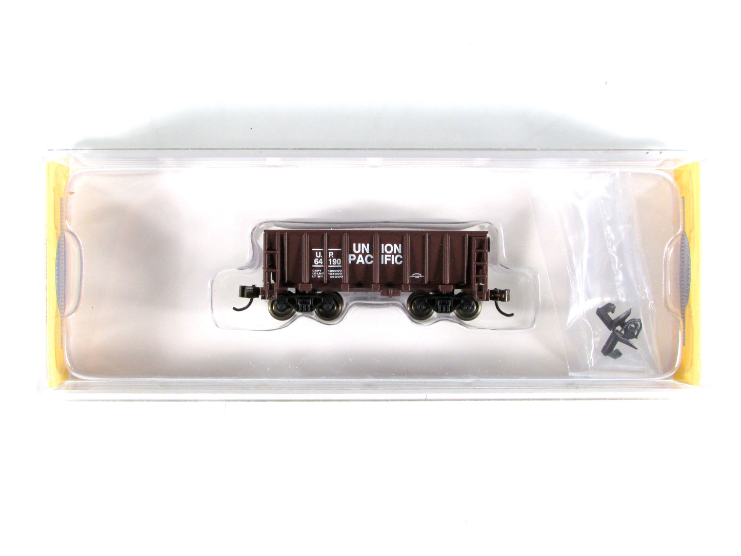 N Scale **UNION PACIFIC** Ore Car, UP 64190 - Bachmann 18651, Knuckle Couplers
