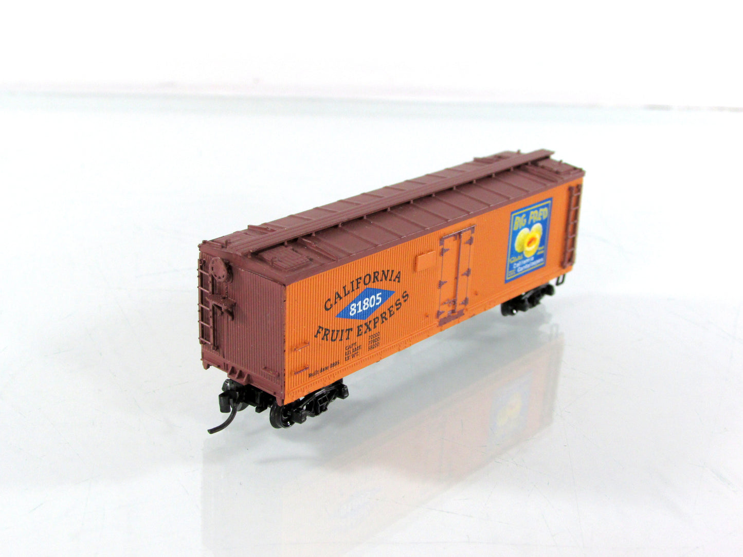 N Scale *CALIFORNIA FRUIT EXPRESS* Big Fred Reefer #81805, Micro Trains Special