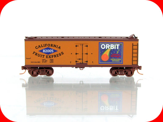 N Scale **CALIFORNIA FRUIT EXPRESS** Orbit Reefer #82005 - Micro Trains Special
