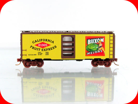 N Scale **CALIFORNIA FRUIT EXPRESS** Buxom Melons #81905 - Micro Trains Special