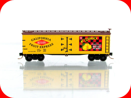N Scale *CALIFORNIA FRUIT EXPRESS* McCormack Pears #82105, Micro Trains Special