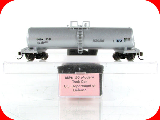 N Scale **US DEPARTMENT of DEFENSE** 50' Tank Car, DODX 14354 - Roundhouse 8896