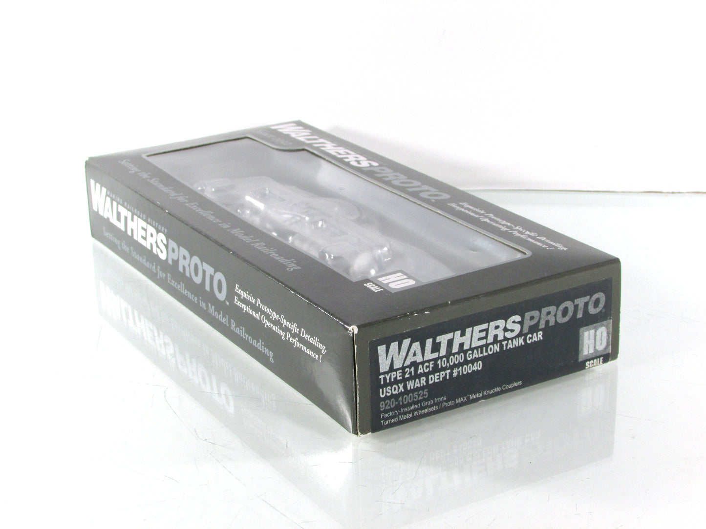 HO Scale **WAR DEPARTMENT** Military Tank Car, USQX 10040 - Walthers 920-100525