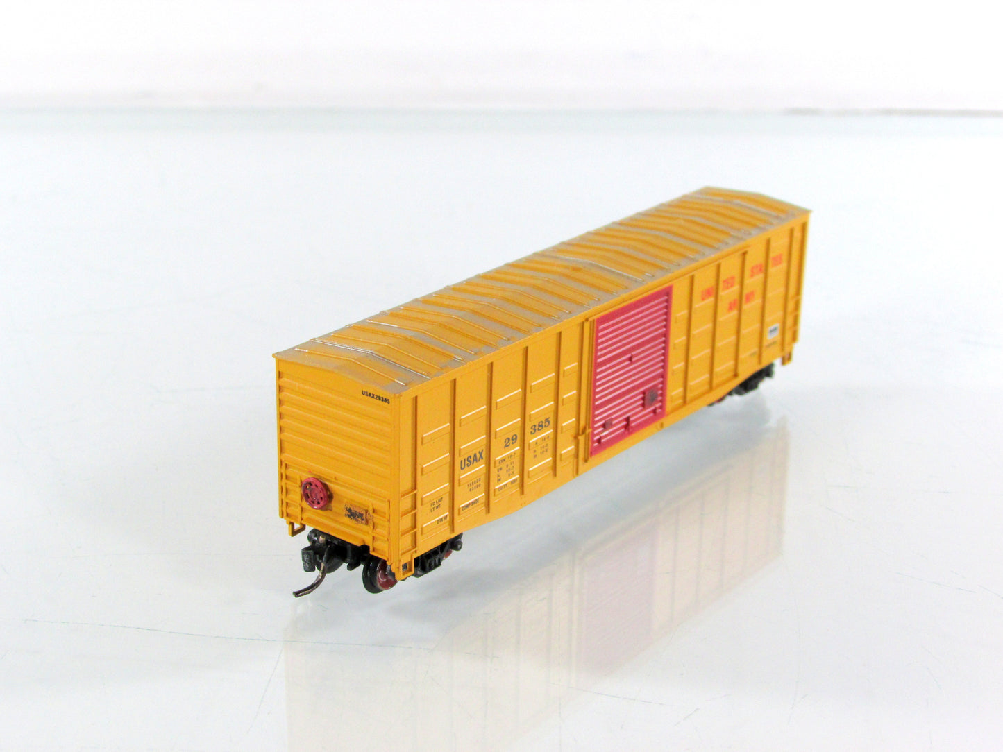 N Scale *UNITED STATES ARMY* 50' Box Car #29385 - AZTEC AR2044, MTL Cplrs *RARE