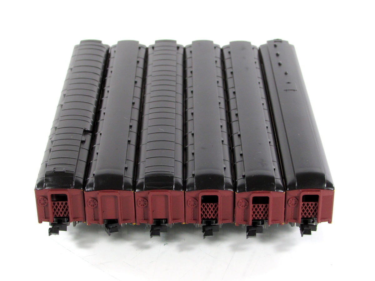 N Scale **NORFOLK & WESTERN** Heavyweight Passenger 6-Car Set -- Con-Cor 570012