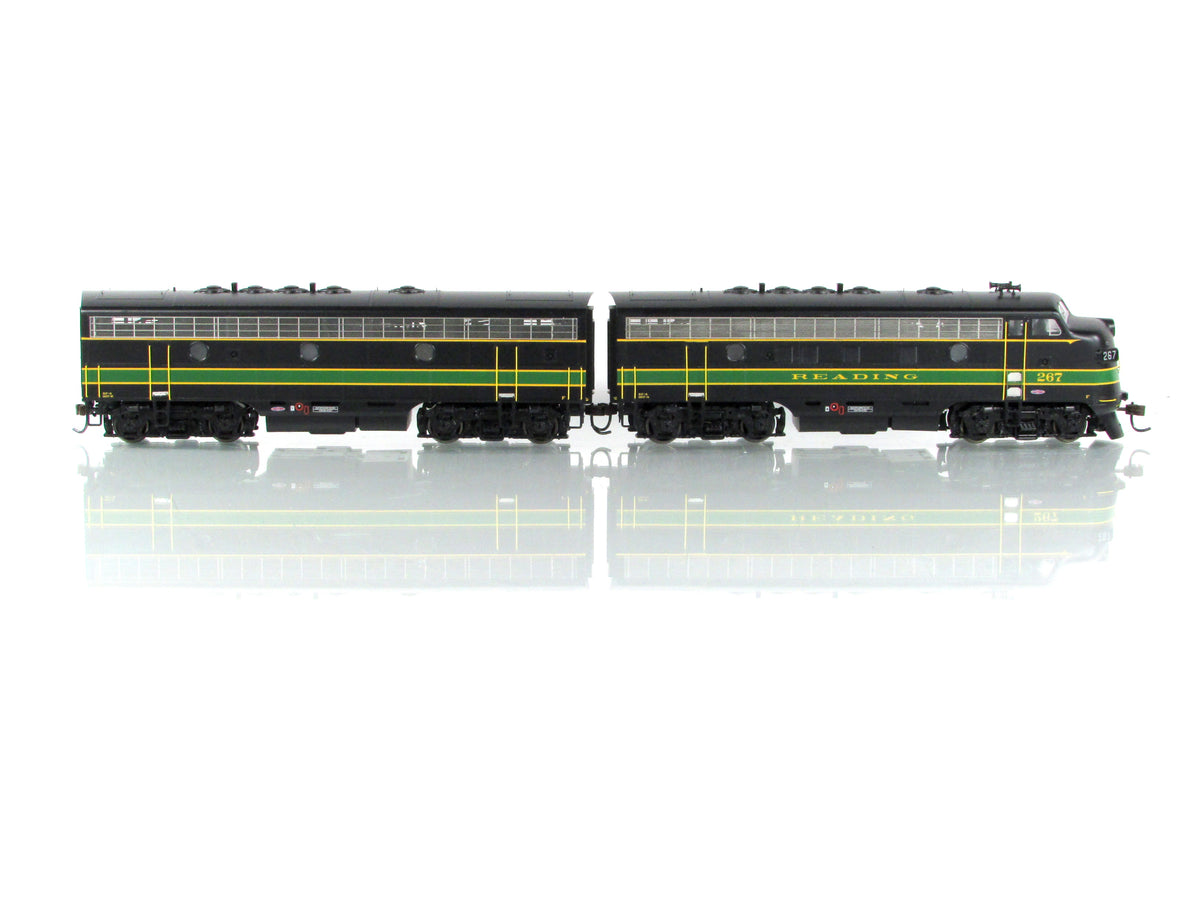 HO Scale **READING** F7A-F7B Phase 1 Set #267 - Athearn Genesis G1508 - DCC Rdy