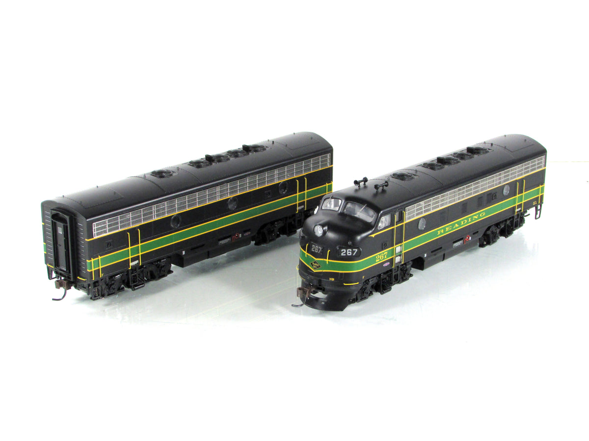 HO Scale **READING** F7A-F7B Phase 1 Set #267 - Athearn Genesis G1508 - DCC Rdy