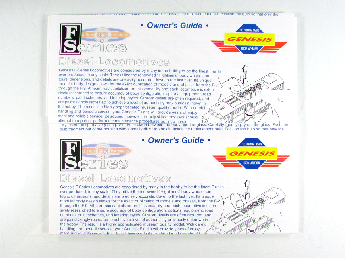 HO Scale **READING** F7A-F7B Phase 1 Set #267 - Athearn Genesis G1508 - DCC Rdy