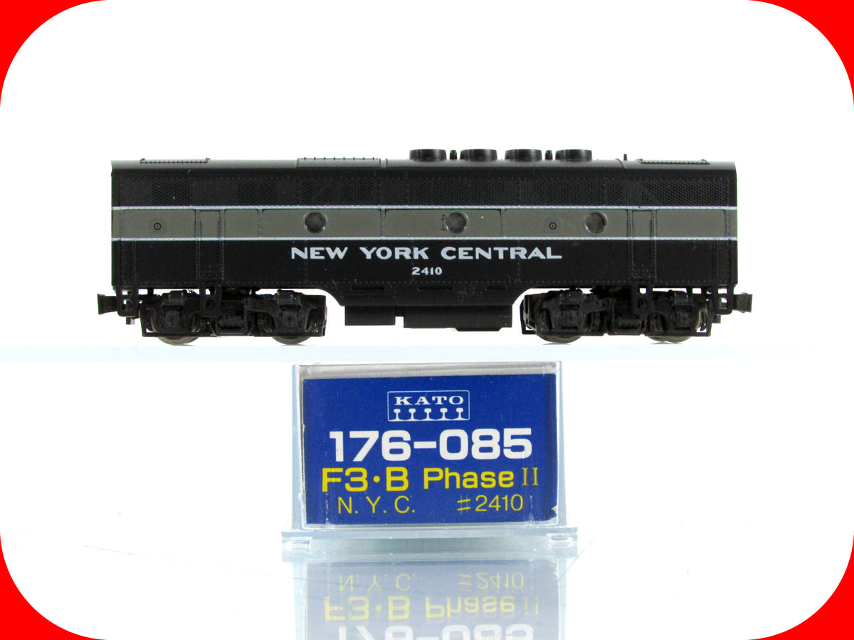 N Scale ***NEW YORK CENTRAL** F3-B Phase II Locomotive, NYC 2410 - Kato 176-085