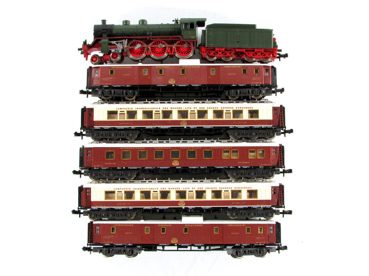 N Scale ***ORIENT EXPRESS** European Locomotive & Passenger Set - Minitrix 1017