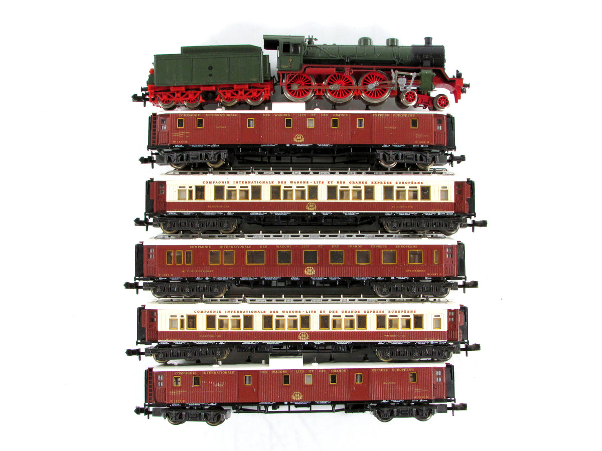 N Scale ***ORIENT EXPRESS** European Locomotive & Passenger Set - Minitrix 1017