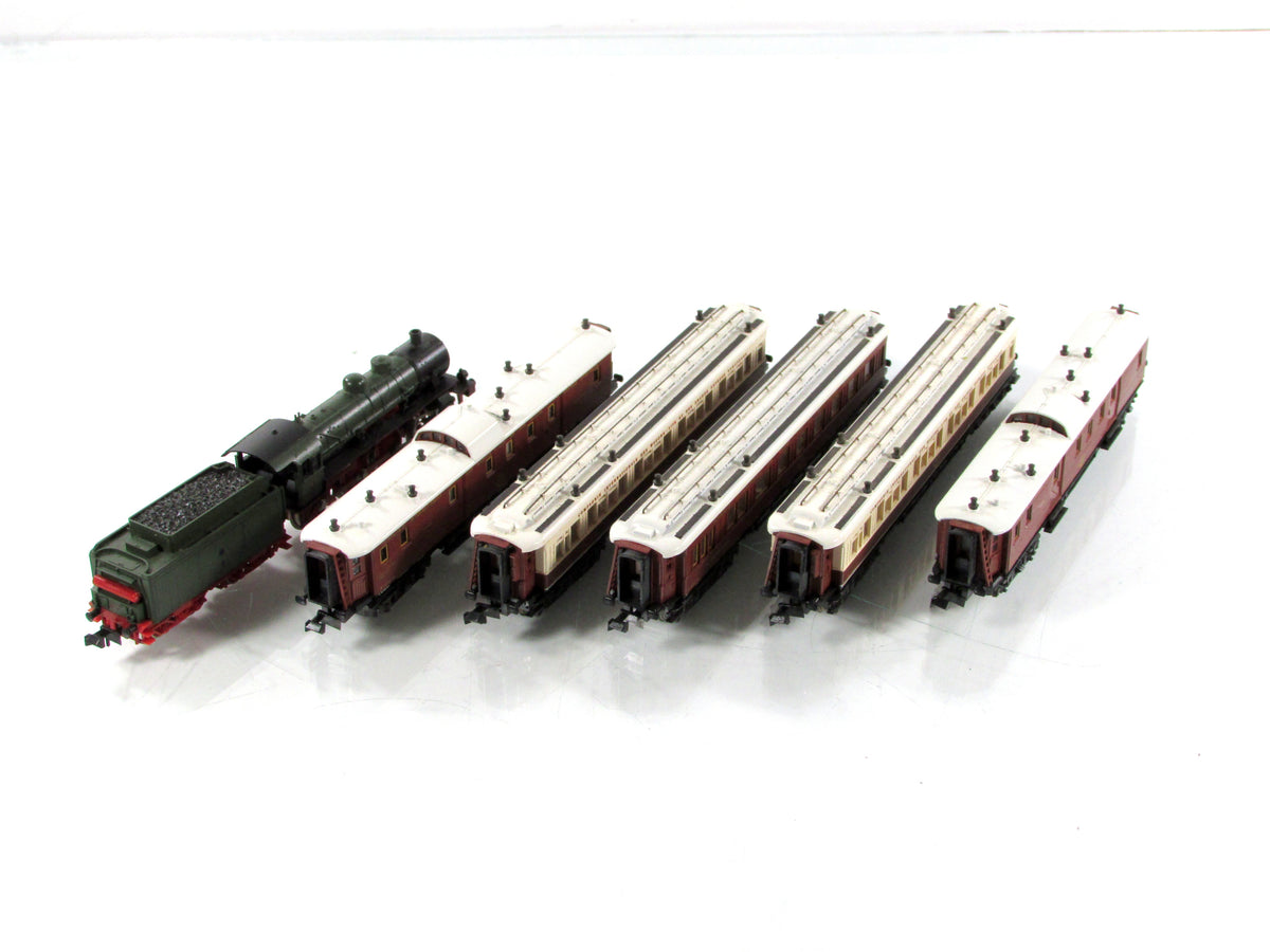 N Scale ***ORIENT EXPRESS** European Locomotive & Passenger Set - Minitrix 1017