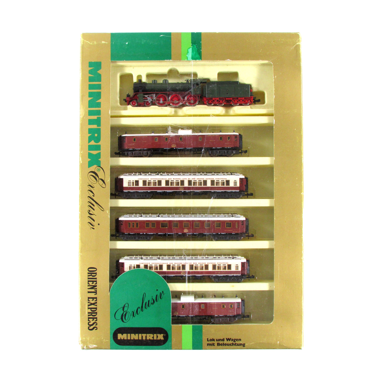 N Scale ***ORIENT EXPRESS** European Locomotive & Passenger Set - Minitrix 1017