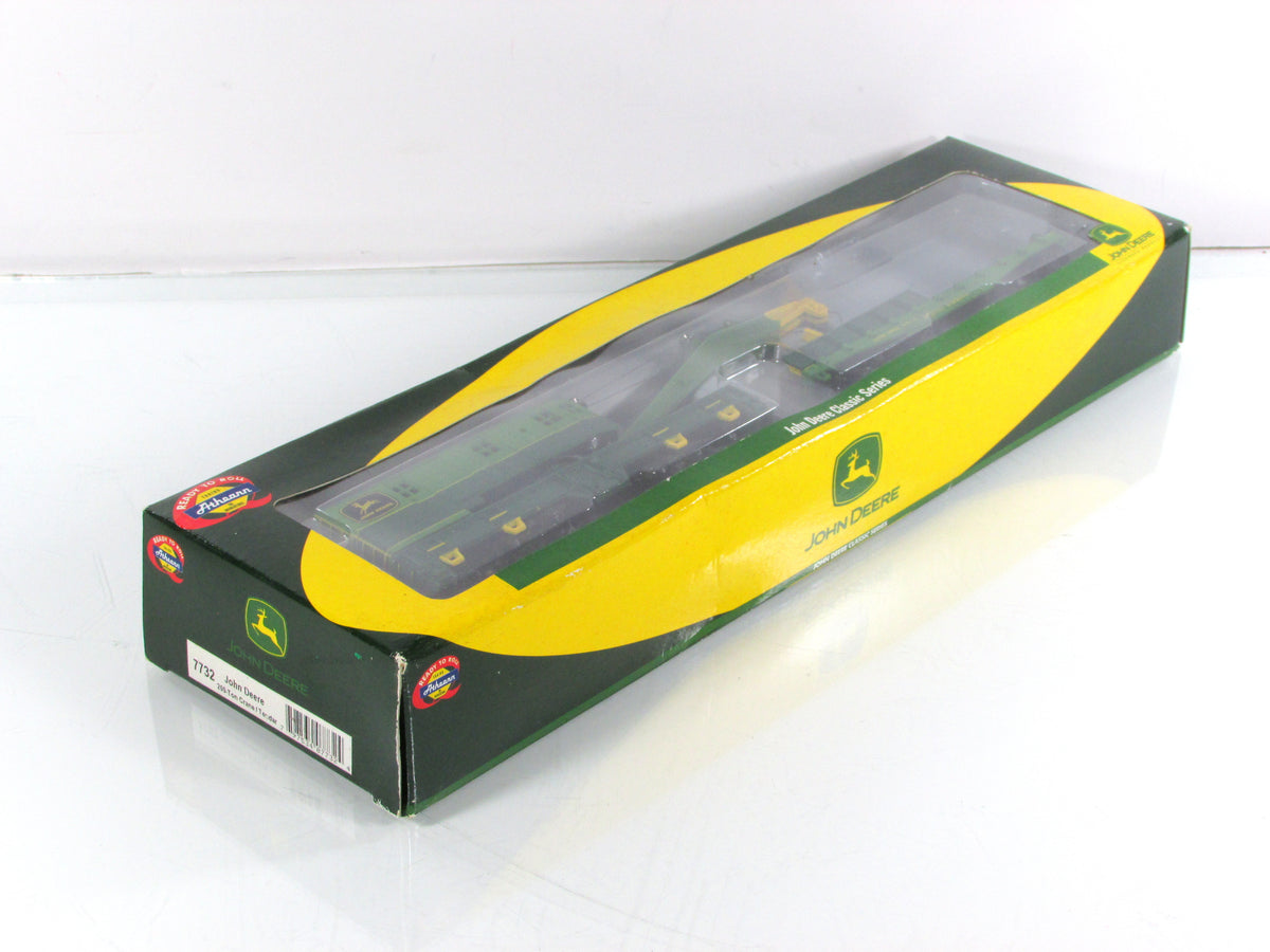 HO Scale ***JOHN DEERE*** 200 Ton Crane & Tender Set -- Athearn 7732 ***RARE***
