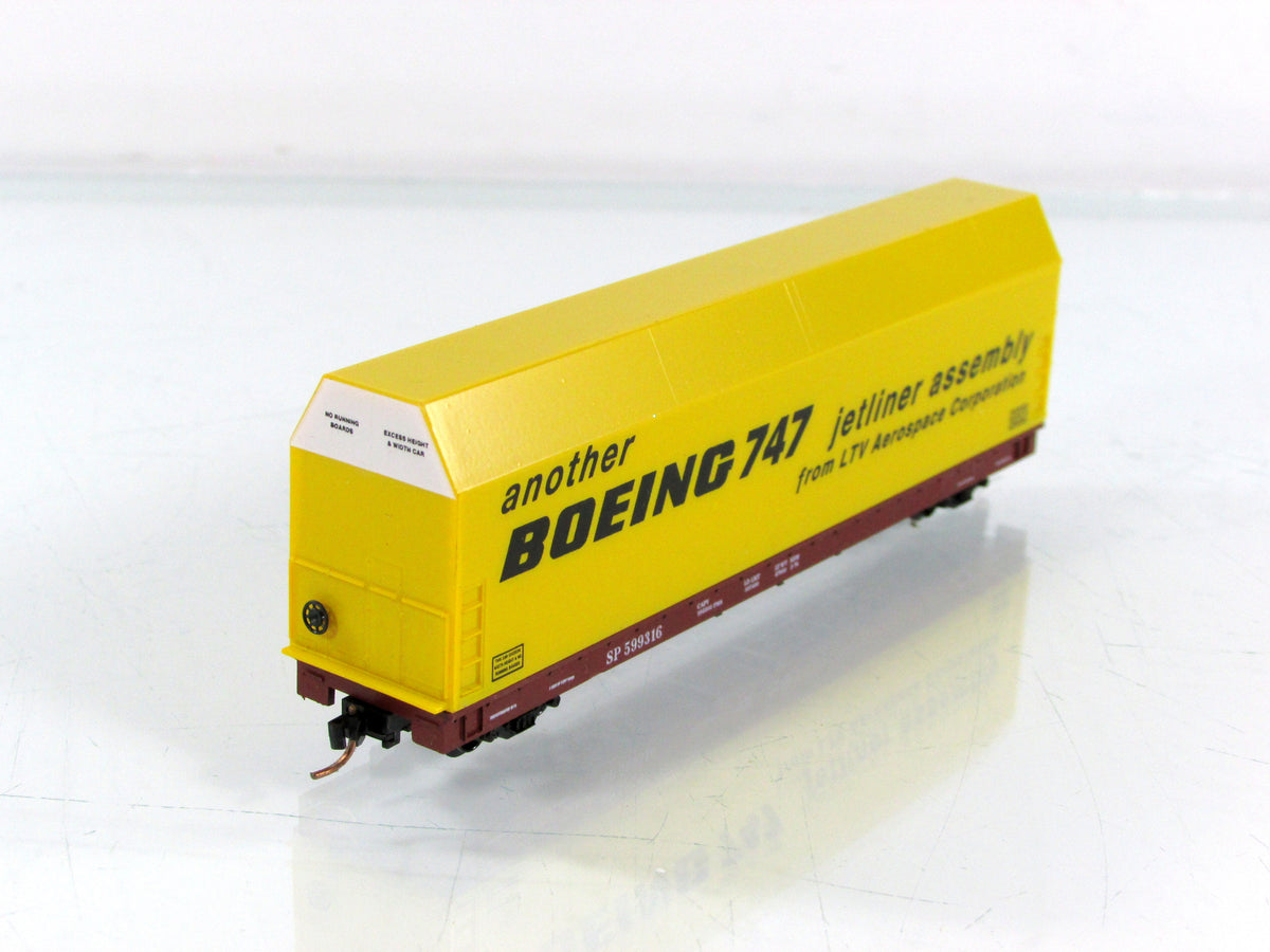 N Scale **BOEING SKYBOX** Aircraft Flat Car, SP 599316 - LBF 5601, MTL Couplers