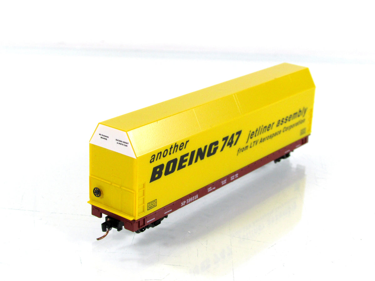 N Scale **BOEING SKYBOX** Aircraft Flat Car, SP 599318 - LBF 5601, MTL Couplers