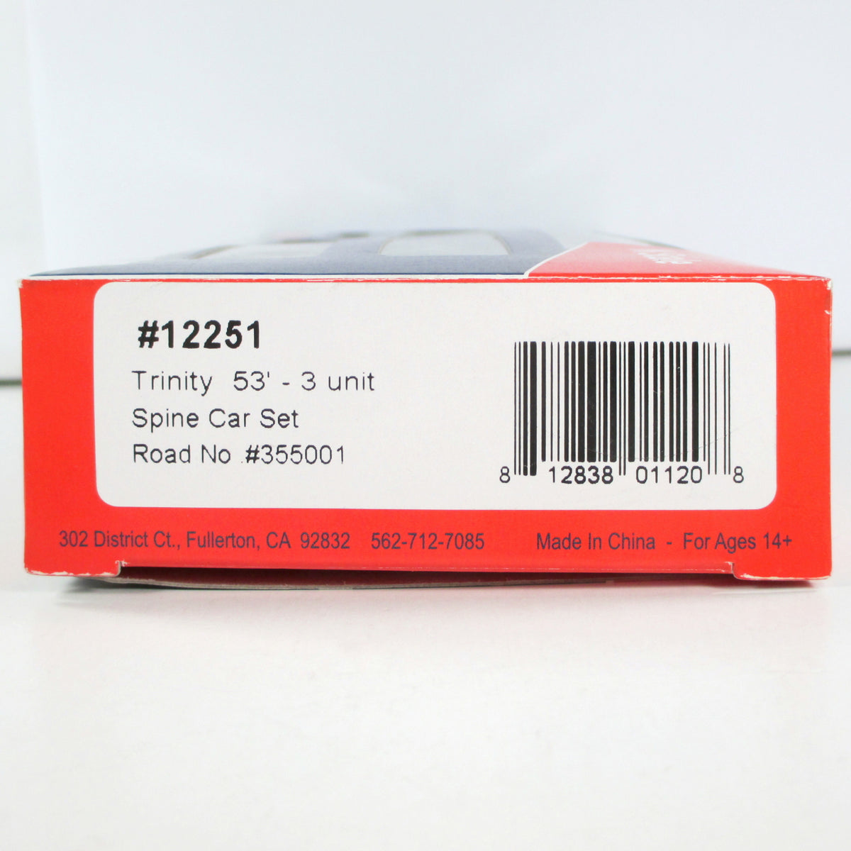 N Scale **TRAILER TRAIN** Trinity 53' 3-Unit Spine Car TTAX 355001 - BLMA 12251