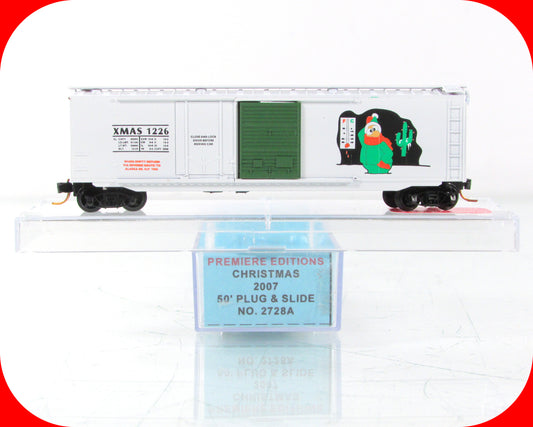 N Scale *CHRISTMAS 2007* Box Car #1226 - Premiere Editions 2728, MTL Cplrs RARE