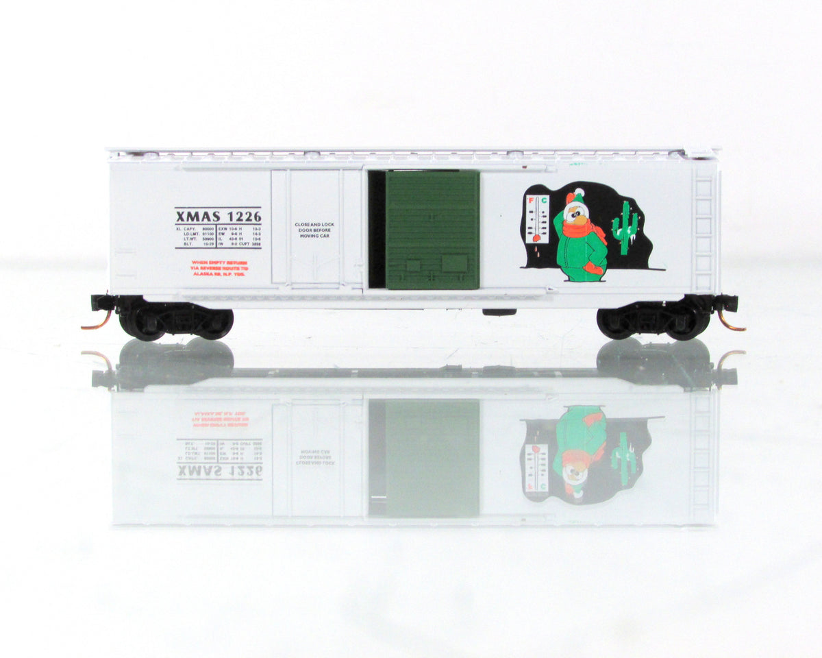 N Scale *CHRISTMAS 2007* Box Car #1226 - Premiere Editions 2728, MTL Cplrs RARE
