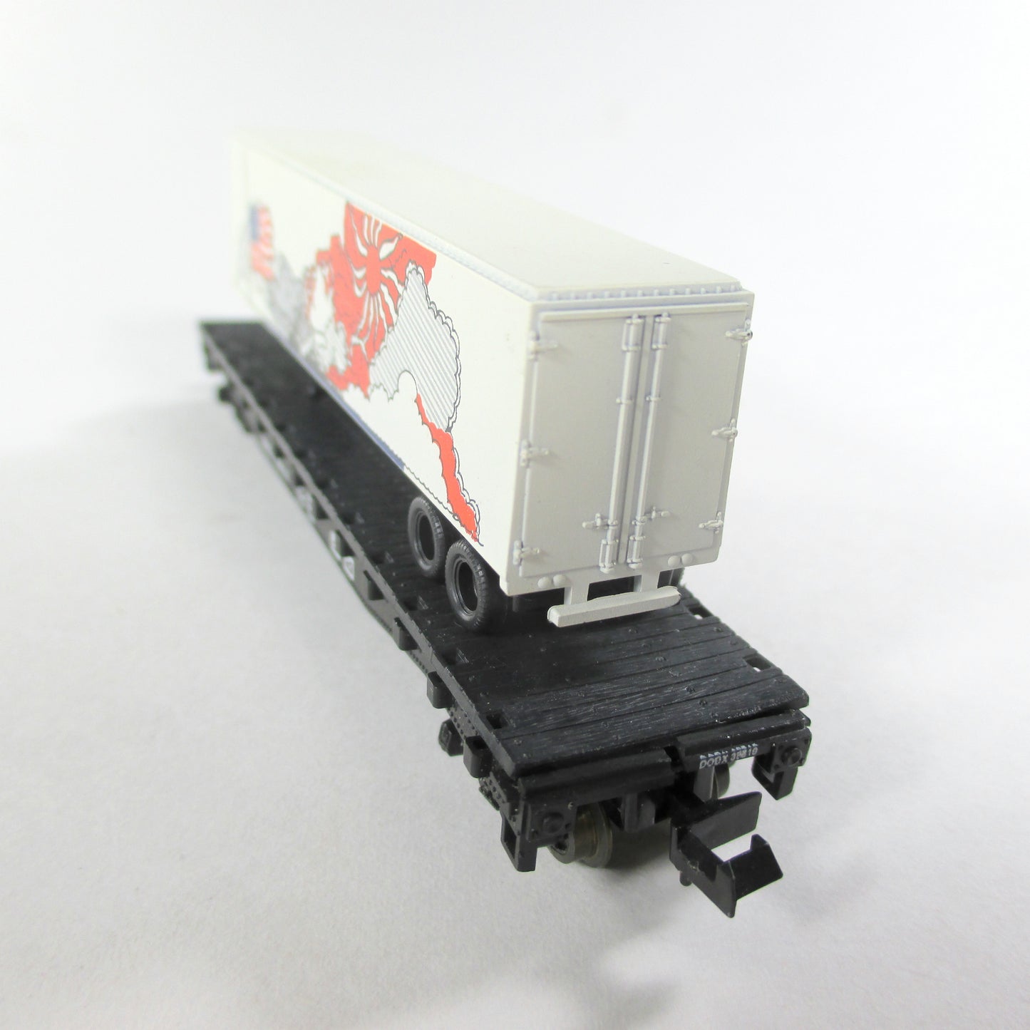N Scale **DODX Flat Car, Pearl Harbor Trailer** Atlas / Loco-Motives 801 **RARE