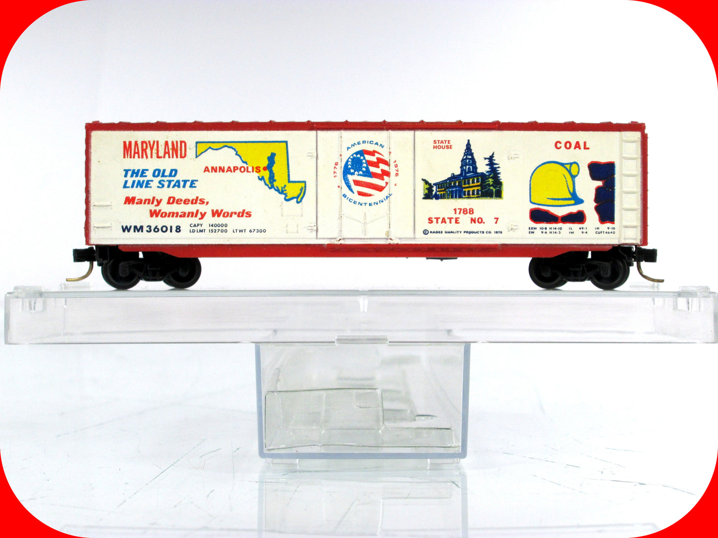 N Scale United States *13 Colonies* Box Car Variety Lot - Kadee Micro Trains