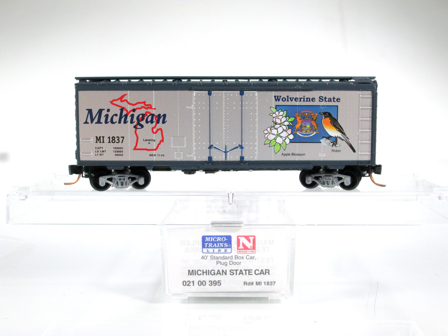 N Scale United States 40' Box Car Patriotic 50-Car Variety Lot - Micro Trains