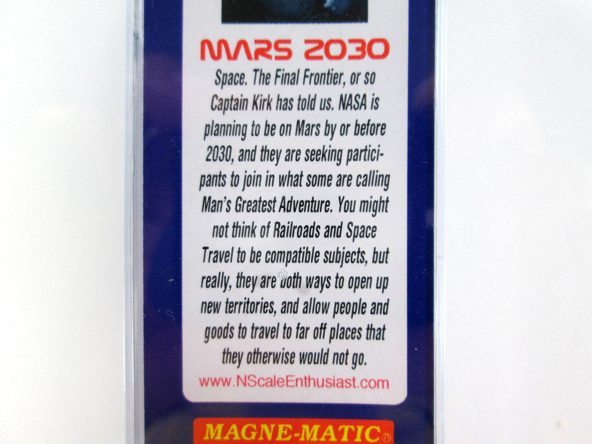 N Scale **MARS ASTRONAUT - NASA 2030** Box Car - Micro Trains Special Run *RARE