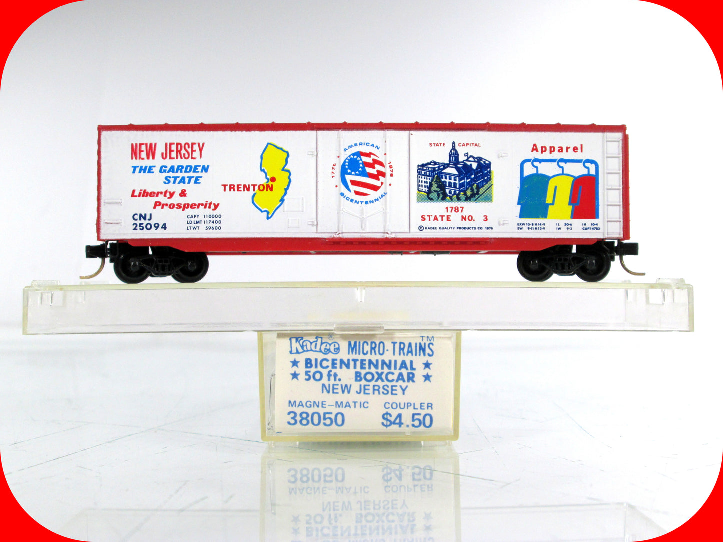 N Scale United States *13 Colonies* Box Car Variety Lot - Kadee Micro Trains