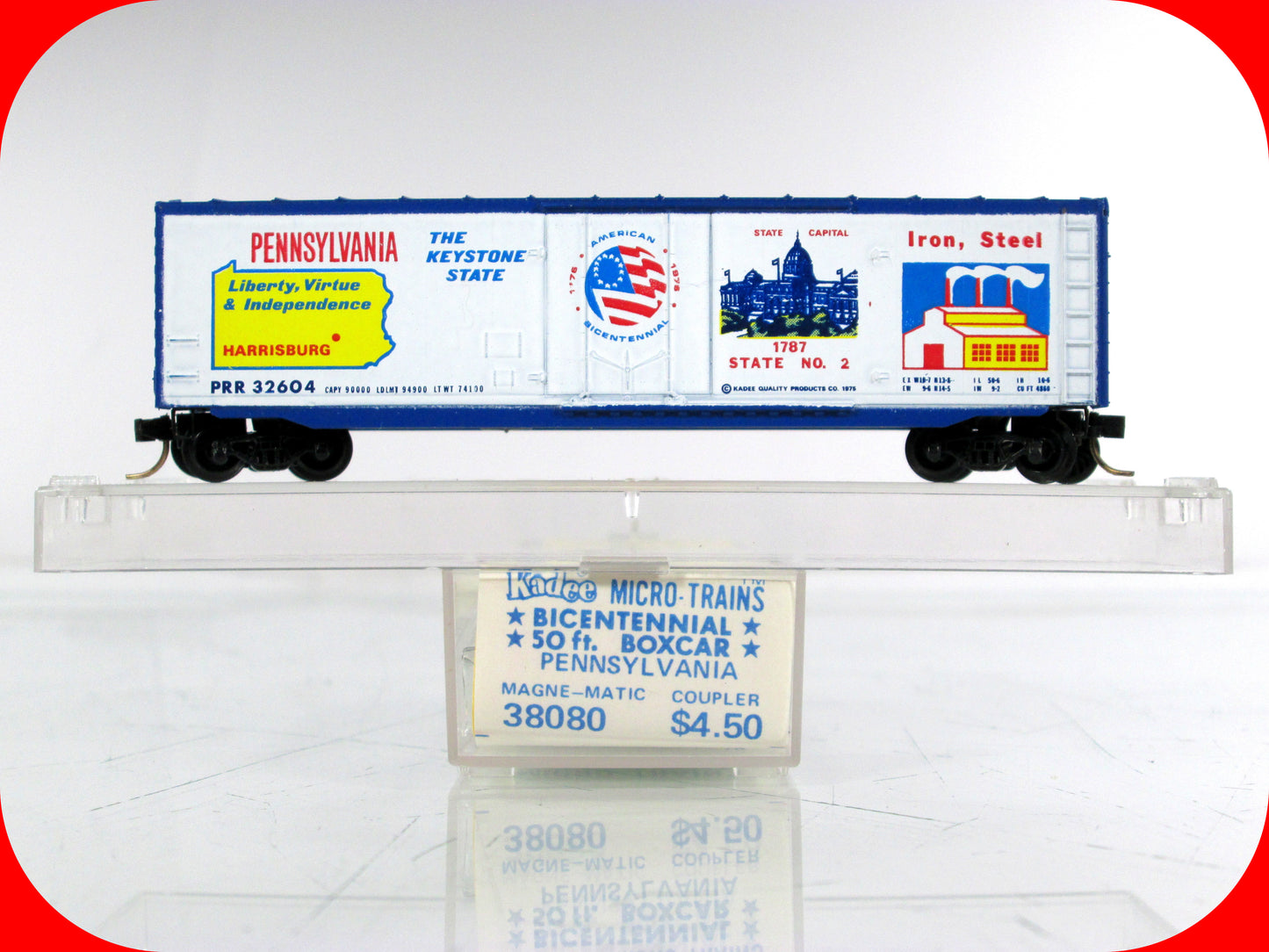 N Scale United States *13 Colonies* Box Car Variety Lot - Kadee Micro Trains