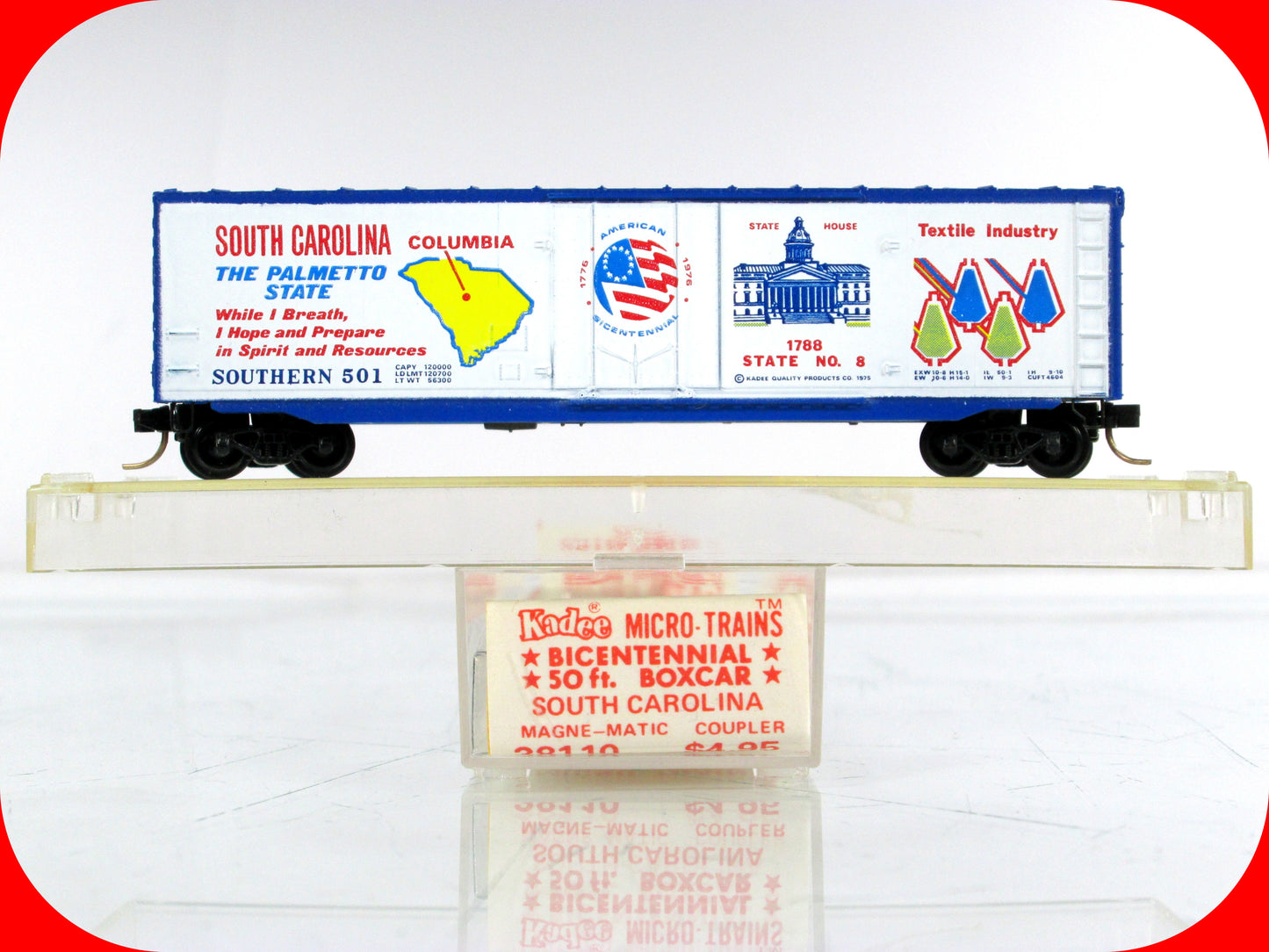 N Scale United States *13 Colonies* Box Car Variety Lot - Kadee Micro Trains