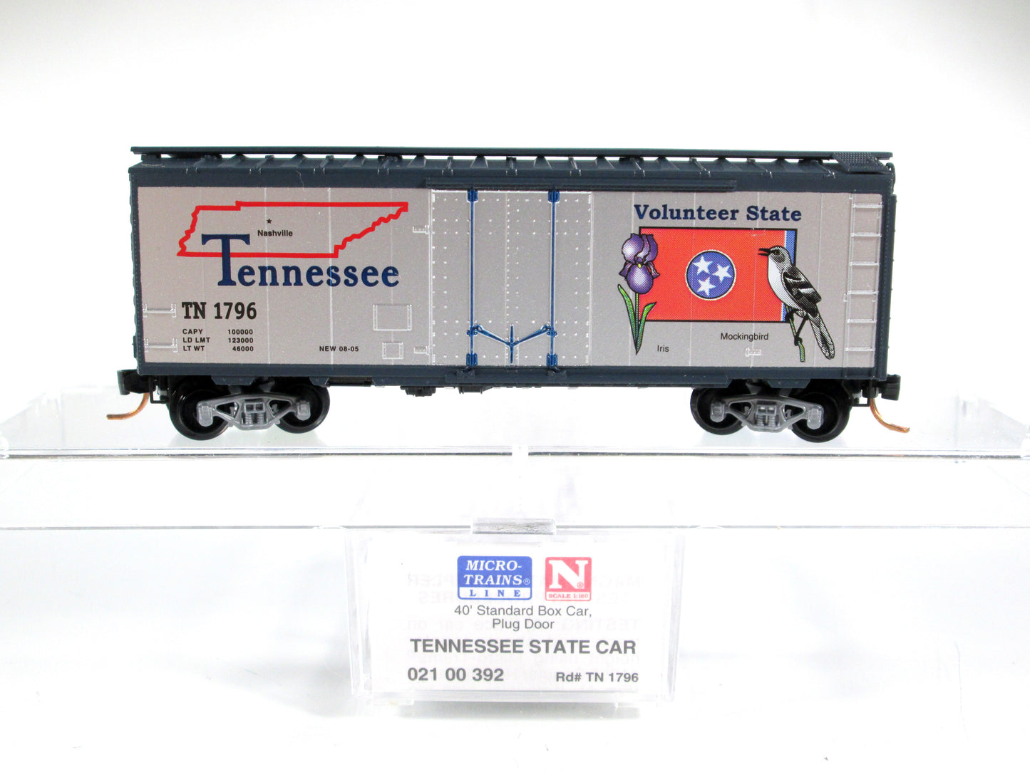 N Scale United States 40' Box Car Patriotic 50-Car Variety Lot - Micro Trains