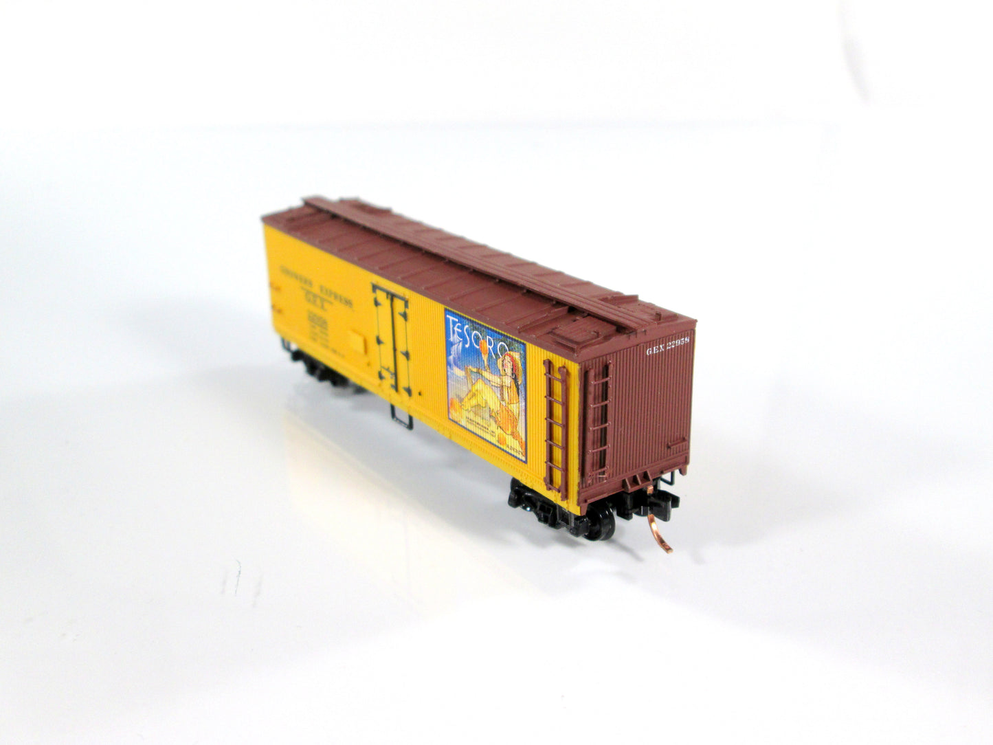 N Scale ***GROWERS EXPRESS - TESORO*** Reefer #22958 - YesterYear, MTL Couplers